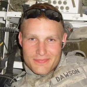 John Dawson during his U.S. Army Infantry service